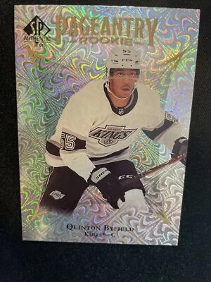 21-22 UD SP Authentic Hockey RC Rookie Pageantry P-52 Quinton Byfield - Image 1 of 2