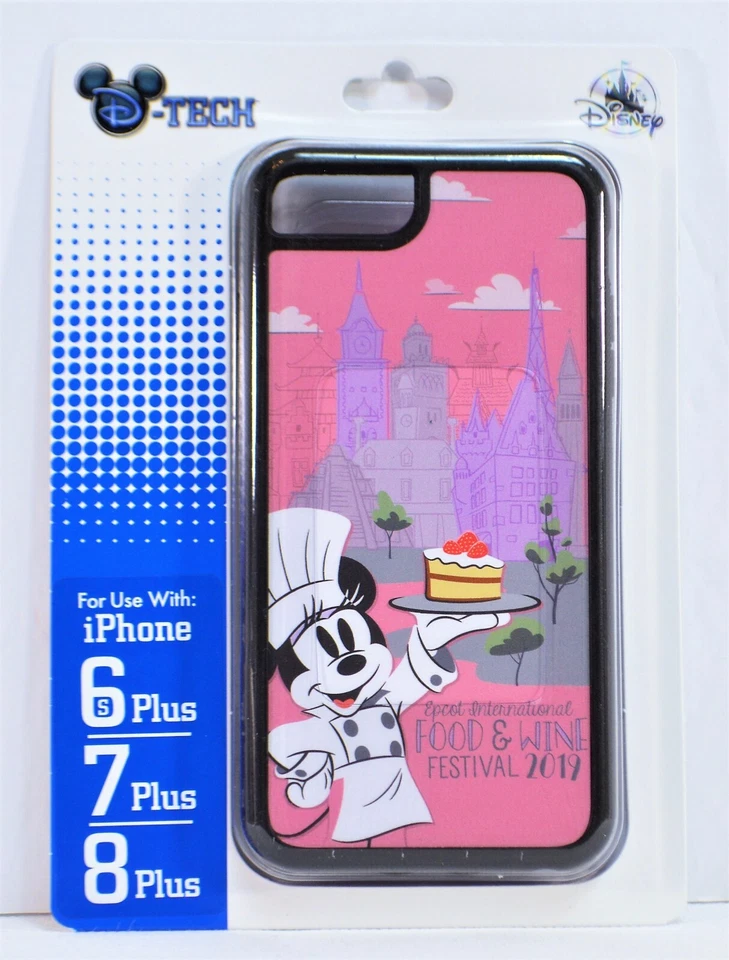 Disney 2019 Epcot Food Wine Festival Chef Minnie Apple Iphone 6S/7/8 Plus Case - Image 1 of 1