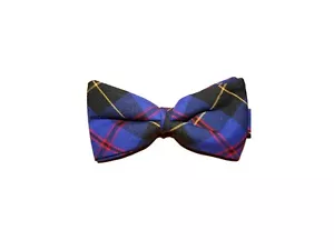 New Bow-Tie Blue plaid. - Photo 1/1