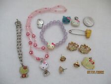 New ListingLot Hello Kitty Items Earrings, Bracelets Necklace Etc. Sanrio & Hand Made