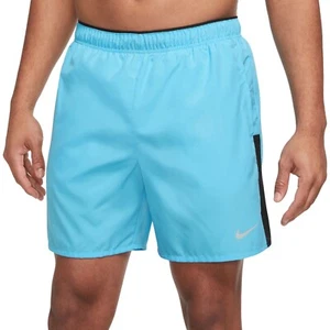 Men Nike Dri-FIT Challenger Brief-Lined Running Shorts Sky Blue Black DV9359 416 - Picture 1 of 24