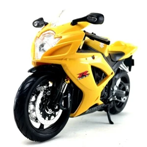 Suzuki GSX-R600 modelo fundido a presión escala 1:12 colección de juguetes hobby - Imagen 1 de 12