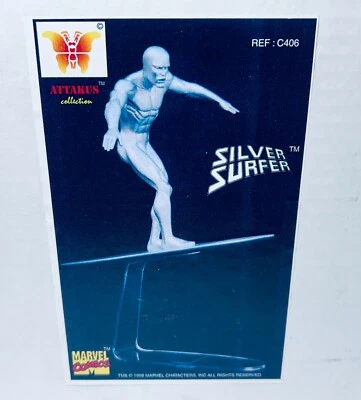 Estatua Silver Surfer ~ATTAKUS CLUB ~NUNCA EXHIBIDA~ BOMBYX Foto 1 de 2