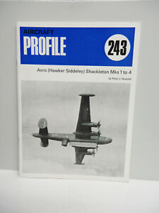 Vintage FLUGZEUGPROFIL Magazin - Avro (Hawker Siddeley) Shackleton Mks 1 - 4 