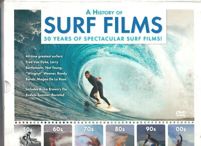 A HISTORY OF SURF FILMS - 14 FILMS ( 12 DISC BOX SET) DVD (S2) - Image 1 of 3