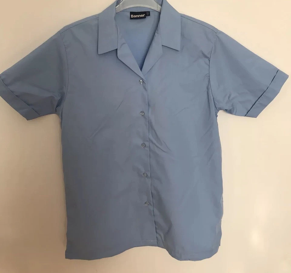 Chemise d'école fille bleu clair de chez Banner - 16 ans - Photo 1/1