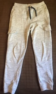 Boy’s Lands End warm up cargo pants size L grey - Picture 1 of 3