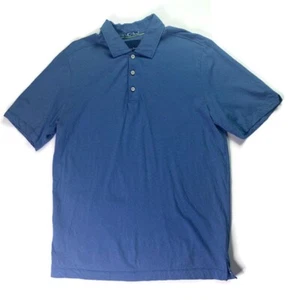    Tommy Bahama Polo Shirt Men’s Size M Short Sleeve Blue Cotton - Picture 1 of 8