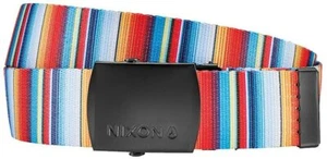 NUEVO Cinturón de poliéster multicolor Nixon Basis Serape para hombre C2315-3135 Precio de venta sugerido por el fabricante $15 - Imagen 1 de 2