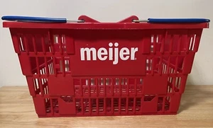 Meijer Lebensmittelgeschäft Einkaufskorb authentisch volle Größe - Bild 1 von 6