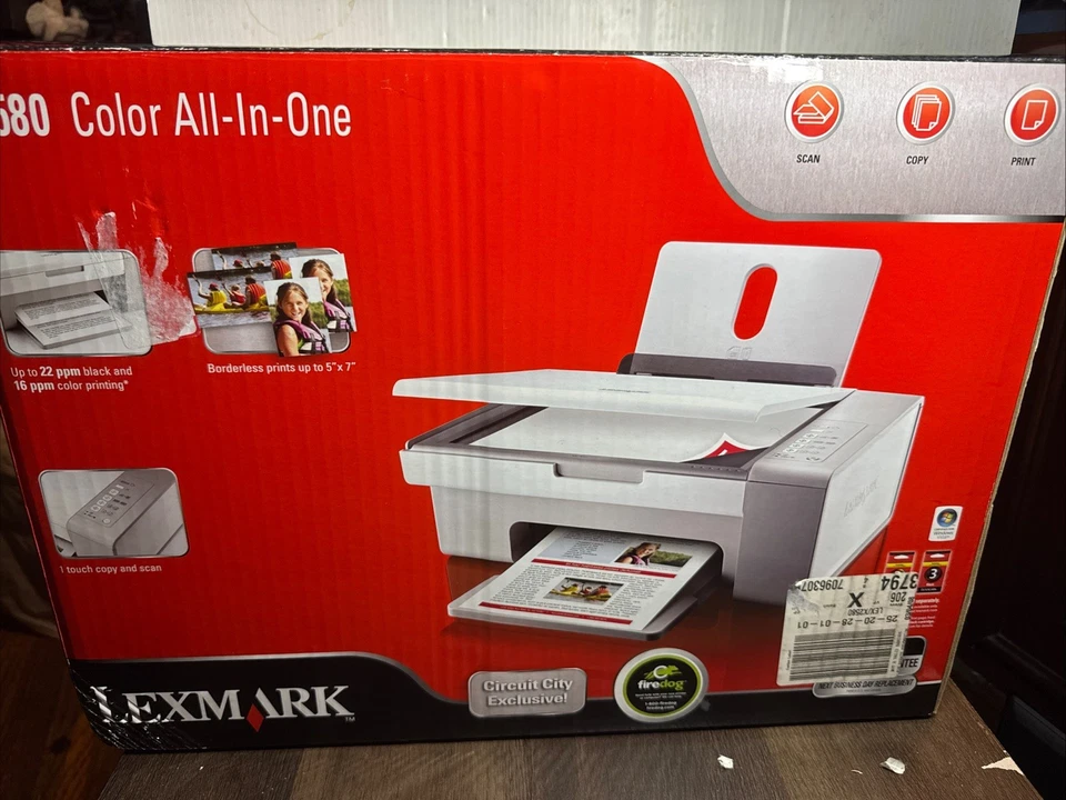 Lexmark x2580 All-In-One Inkjet Printer