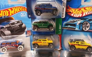 Hot Wheels Rockster-Lot Of 5- Short Card Treasure Hunt- First Addition-50th Annv - Picture 1 of 20