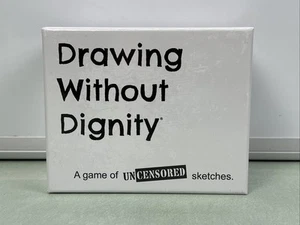 Drawing Without Dignity Game Uncensored Sketches Ages 17+ NEW Sealed - Picture 1 of 5