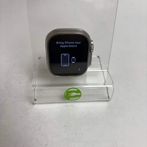 Unlocked Apple Watch Ultra 2 49MM Natural Titanium A2986 Face Only - Picture 1 of 8