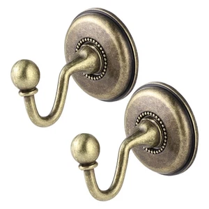 Tiebacks Pull Round Head Hook Office Curtain Holdbacks Hooks Alloy Accessories - Picture 1 of 10