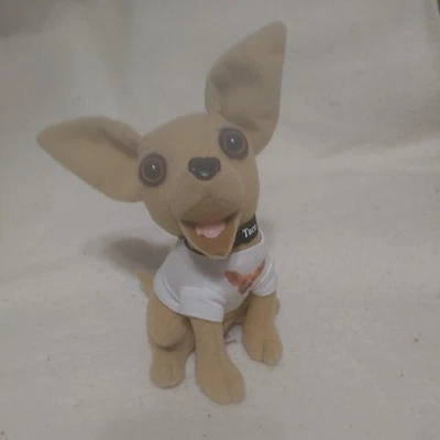 Talking How Cool Is This Taco Bell Chihuahua 6" Plush Toy Wearing T-shirt  - Image 1 of 4