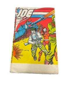 G.I. Joe 1983 Geburtstag Party Tischdecke Papiertischdecke 52” mal 96” - Bild 1 von 6