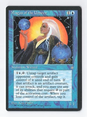 Magus of the Unseen Ice Age MTG Vintage Magic the Gathering Card LP/NM - Image 1 of 2