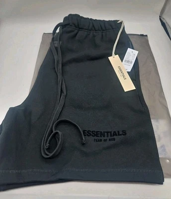 Nuevo Fear of God Essentials Sudadera Elástica Limusina 160BT212010F Talla Mediana Foto 1 de 2