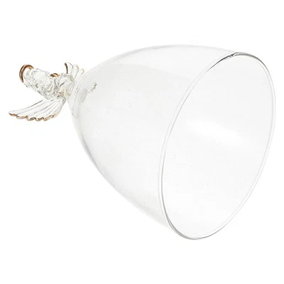 Cupola di angelo in Vaso cloche trasparente a forma di angelo Figurina di - Immagine 1 di 4
