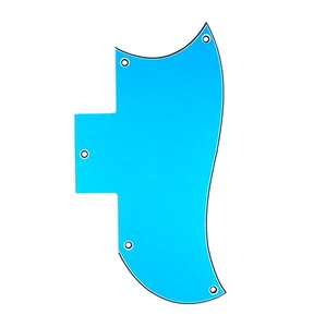 3 Ply Quality Pickguard Fits SG Standard Guitar -BLUE-A85 - Picture 1 of 3