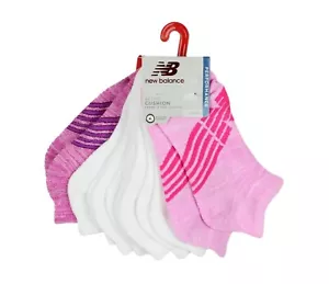 NEW BALANCE Active Cushion 6-Pairs Quarter Socks Women's sz (4-10) - Picture 1 of 2