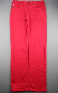 Boy's Southpole Slim Fit Jeans Flex Movement Stretch Red Size 18 (Msr 30x29) - Picture 1 of 9