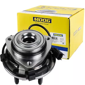 MOOG Front Wheel Bearing Hub For GMC Envoy XL XUV Chevy Trailblazer SSR 6-Lug - Foto 1 di 9