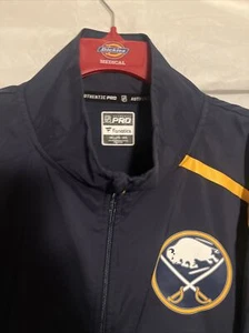 Buffalo Sabres Fanatics NHL Pro Authentics Jacket Men's Navy 2XL - Picture 1 of 4