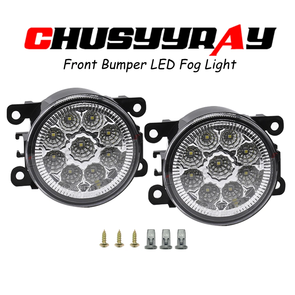 2x Luz antiniebla LED para parachoques izquierda y derecha para Jaguar S-Type 2004 2005 2006 2007 2008 Foto 1 de 4