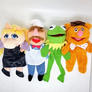 The Muppets Show Kermit the Frog Fozzie Bear Miss Piggy Swedish plush Toy 4PCS - Picture 1 of 2