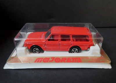 Volvo 245D #220 Rouge Interieur Rouge Neuf Blister Scellé Majorette Serie 200 Or - Photo 1/4