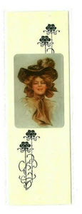 ARTE Philip Boileau Marcador Dama Victoriana con Sombrero Postal Fuera para Divertido Regalo - Imagen 1 de 3
