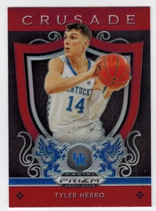 Tyler Herro 2019 Panini Prizm Draft Picks (Kentucky) CRUSADE #75 RED PRIZM - Imagen 1 de 2
