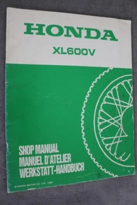 HONDA XL 600 V Motorrad Werkstatthandbuch "1988" Reparaturanleitung Schaltpläne - Bild 1 von 4
