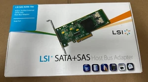 LSI 9206-16e LSI00299 PCIe 3.0 x8 SAS2308 6Gb/s 16-Ports External SAS+SATA HBA - Picture 1 of 2