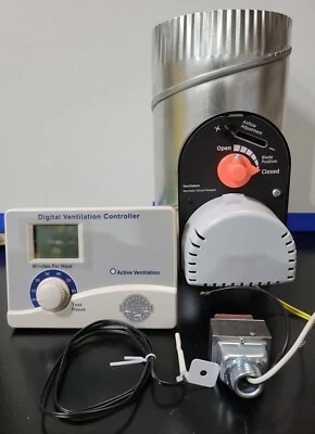 LENNOX X4141 HEALTHY CLIMATE VENTILATION CONTROL SYSTEM LCVS, 6" x 11", 24VAC.