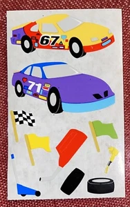 NUEVAS Pegatinas Mrs. Grossman's COCHES DE CARRERAS 1998 Pegatinas retiradas por yarda - Imagen 1 de 2