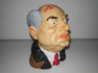 Mikhail Gorbachev/Gorbachov bust/figure PVC/Rubber,Comics Spain 1987.Very rare