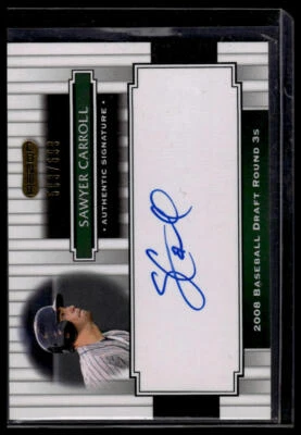 2008 Razor Signature Series Sawyer Carroll Auto 583/699 - Image 1 of 2