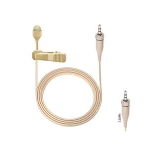 Nude Lapel Microphone Mic For Sennheiser Earphones with 1/8" TRS Plug Condencer - Picture 1 of 2