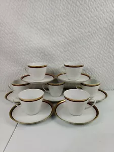 Fine Bohemian China POMPADOUR Czechoslovakia Set for 7 Cup and Saucer - Picture 1 of 11