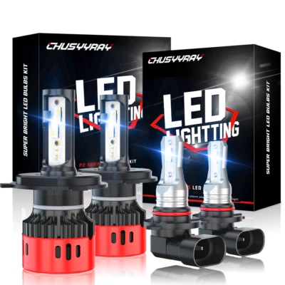 Комбинированный комплект светодиодных противотуманных фар дальнего и ближнего света для Toyota Sequoia 2001-2007 годов выпуска - Изображение 1 из 4