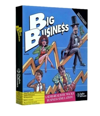 VERY RARE Big Business by Digitek for Commodore Amiga - NEW  -  SEALED - Image 1 of 4