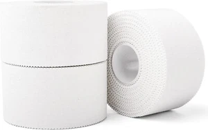 White Athletic Tape ๐ Pro Grade 1" x 15yd - Single Roll Perforated EZ rip Edges - Picture 1 of 2