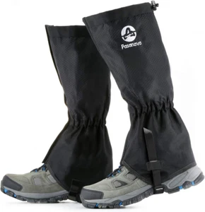 Leg Gaiters Waterproof and Adjustable Snow Boot Gaiters One Size for Hiking,Walk - Picture 1 of 9