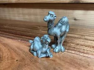 SELTENE Vintage 1981 Hudson Zinn Noah's Ark Sammlung Kamele #2175/ #2176 - Bild 1 von 3