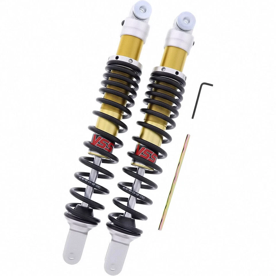 COPPIA  AMMORTIZZATORI YSS PIAGGIO BEVERLY 350 2017/2020 POSTERIORI PER SCOOTER - Immagine 1 di 3