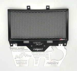 BLACK/SILVER Radiator & Exhaust Guard Fits CF MOTO 450MT - Bild 1 von 5