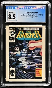 CGC 1991 Marvel 1st Covers Series 2 Card (not a comic) Punisher - Picture 1 of 2